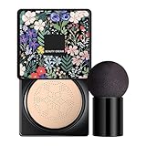 Mushroom Head Foundation, Moisture Oil Control BB Cream, Brightening and Moisturizing Liquid Foundation, Air Cushion Cream for Coverage, Concealing and Even Skin Tone