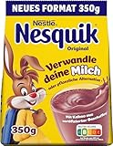 Nestlé NESQUIK, kakaohaltiges Getränkepulver zum Einrühren in Milch, 1er Pack (1 x 350g)