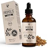 beegut BIO Propolis Tropfen flüssig ohne Alkohol, 50ml wasserlösliche Propolis Tinktur mit BIO Propolis Extrakt, standardisierte Qualität, nachhaltige Verpackung