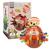 Pop Up Kinder Brettspiel, Aktionsspiel für Familie, Piratenspiel Pirat Spielzeug Geschenke für Jungen Mädchen Kinder ab 1 2 3 4 5 6 Jahren (A)