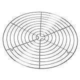 Original Kaiser Classic Abkühlgitter 32,5 cm, Tortenkühler, Kuchengitter Abkühlgitter für gleichmäßiges und schnelles Auskühlen, Kuchenrost, leichte Lösbarkeit, Silber Oder Grau