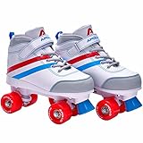 Apollo Disco Roller Soft Boots | Größenverstellbare Kinder Rollschuhe | Bequeme Rollerskates Damen | Rollschuhe Damen & Mädchen in Größen 31-42 | Trendige Roller-Skates für Kids und Erwachsene