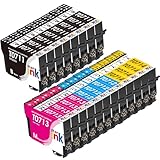 Starink T0715 Druckerpatronen (20er Pack) Kompatibel für Epson T0715 Multipack T0711 T0712 T0713 T0714 für Epson Stylus SX100 SX110 SX200 SX210 SX215 SX218 SX400 SX405 SX415 SX410 SX510 DX4000 DX4400