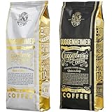 GUGGENHEIMER COFFEE | Kaffeebohnen Probierpaket 1 kg | Supreme 500g & Gourmet Arabica 500g | wenig Säure | Feinste Crema | Bester Espresso für Vollautomaten | Kaffee Probierset