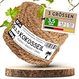 deli4you Kokosseil 3.5 mm x 50 m - Kokosstrick Seil Kokosgarn als Bindedraht Kokosfaserschnur DIY Kokusseil unbehandelt ungefärbt - dekoratives Kokosband Paketschnur Kordel zum Basteln