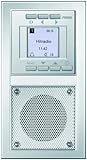 Honeywell Home Peha D 20.485.70 Radio Unterputz-Radio im Aura-Design, silber