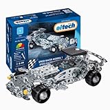 Eitech 00230 Metallbaukasten - Speed Racer Modell I, 260 Bauteile, Modellauto-Bausatz, DIY Lernspielzeug, Rennwagen ca. 18 cm, Konstruktionsspielzeug für Kinder ab 8 Jahren