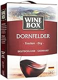 Wine Box Dornfelder Landwein Rhein trocken Bag-in-Box (1 x 3 l) | 3 l (1er Pack)