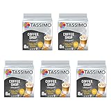 Tassimo Coffee Shop Selection Typ Toffee-Nut Latte-Kaffeepads, 5 Packungen (40 Portionen)