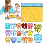 Generisch Konzentrationsspiel für Kleinkinder, Zuordnungsspiele für Kinder, Sicheres Schuh-Matching-Lernspielzeug, Hand-Auge-Koordination-Matching-Spielzeug-Konzentrationsspiel