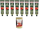 Star Il Mio Sugo Lampo Tomaten-Gemüse-Sauce, 8x 140gr+ Italian Gourmet polpa 400g