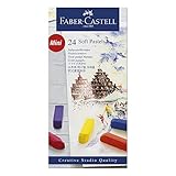 Faber-Castell 128224 - Mini Softpastellkreide STUDIO QUALITY, 24er Kartonetui