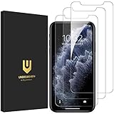 UNBREAKcable Panzerglas [3er Pack] Panzerglasfolie Kompatibel mit iPhone 11 Pro/XS/X (5.8Zoll), 2.5D Double Defense Series Displayschutzfolie,Schutzfolie Kratzfest, Anti-Fingerprint, und blasenfrei