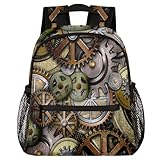 Vintage Gear Mini Rucks?cke, leichte l?ssige Tagesrucks?cke, wasserdichte Outdoor Sport Rucksack, Schule B¨¹chertasche Laptop Computer Tasche Schultertasche f¨¹r Gym College Wandern Camping Reisen