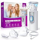 AU YAT Inhalationsgerät, Wiederaufladbarer USB C Inhalationsgerät Kinder mit Tragbarem Design, Super Leiser inhalator, Effizienter Vernebler Inhaliergerät Kinder für unterwegs