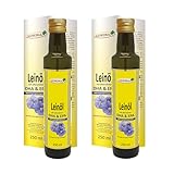 2 x 250ml Adrisan Leinöl mit DHA und EPA (2erPack)