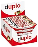 Ferrero duplo Einzelriegel – Schmeckt knusperleicht – 1 Packung mit je 40 Einzelriegeln (40 x 18,2 g)