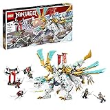 LEGO 71786 NINJAGO Zanes Eisdrache, BAU- und Spielset mit Spielzeugdrachen und 6 Minifiguren, Konstruktionsspielzeug, Geschenk für Kinder ab 10 Jahren