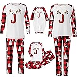 Weihnachtspyjama Familie Set Matching Pyjamas Couple - Leichte Weihnachts Pyjama Set Christmas Pyjama Set - Weiches Weihnachts Schlafanzug Couple Pyjama Set FüR Damen Herren Kinder Weihnachtsoutfit2