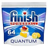 Finish Quantum Max Powerball Geschirrspültabs Lemon Sparkle 62 Tabs 1 kg