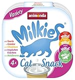 animonda Milkies, Katzenmilch portioniert, Selection, 4 Cups à 15 g