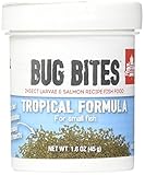 Fluval Bug Bites Fischfutter, mit Insektenlarven, fuer tropische Fische, langsam sinkendes Mikro Granulat 0,7-1mm, 45g