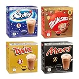 Mars® Hot Chocolate Bundle | 32 Pods | Hot Chocolate Dolce Gusto® kompatible Pods | Mars, Twix, Milkyway und Maltesers