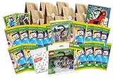 Bundle mit LEGO Minecraft Serie 1 - Der Adventskalender 2024-24 tolle Überraschungen + Exklusive Collect-it Hüllen