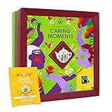 English Tea Shop - Tee Geschenk Box 'Caring Moments', Selfcare Tee Probierset mit 4 x 8 Sorten zum Wohlfühlen, BIO, 32 Teebeutel