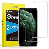 SPARIN 2 Stück Panzerschutzglas für iPhone 11 Pro/iPhone XS/iPhone X, 9H Härte Schutzfolie für iPhone 5.8 zoll, Anti-Kratzen Blasenfrei