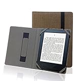 Enjoy-Unique Schutzhülle aus Naturleinen Huelle für 6 Zoll eBook Reader Universal für Sony/Kobo/Tolino/Pocketbook