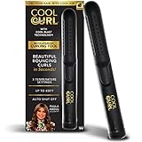 Roxy Cool Curl Lockenstab & Glätteisen mit genialem Cool Blast Finish - voluminöse Locken - Lockenstab oder Glätteisen - 5 Temperaturstufen - 220 °C - Automatische Abschaltfunktion