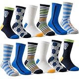 Cirorld Socken Kinder Junge 6 Paare wandersocken schulkind Kindersocken Baumwolle Socken 2-14 Jahre