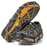 YakTrax Unisex Walk Schuhkrallen Eisspikes, Schwarz (Schwarz), Medium (EU-Schuhgröße 41-43)