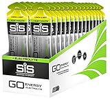 Science in Sport GO Energy + Elektrolyte Gel | Himbeere | Reich an Kohlenhydraten & Elektrolyten | vegan, glutenfrei | Mehrfachpack 30 x 60ml