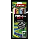 Farbige Stifte Stabilo Greencolors 6019/12-1-20 Penny bei 12 Teilen