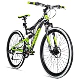 Bergsteiger Kodiak 24 Zoll Mountainbike, Jungen & Mädchen Kinderfahrrad geeignet für 8, 9, 10, 11, 12, 13 Jahre, Scheibenbremse, Shimano 21 Gang-Schaltung