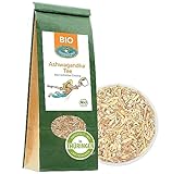 BIO Ashwagandha Tee 100g - Ayurvedischer Vitalitätstee - traditionell - Ayurvedischer Ginseng - Schlafbeere - für Körper und Geist - PEPPERMINTMAN