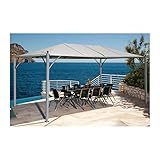 iD FOR YOU Pavillon Neptune 5 x 3 m – Polyester 230 g/m – Grau