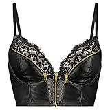 HUNKEMÖLLER Vorgeformter Push-up-Longline-Bügel-BH Talia Cup A - F - Black - 75C