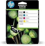 HP 912 4er Pack Original Druckerpatronen Officejet PRO 8010 8012 8014 8015 8020 8022 8023 8024 8025