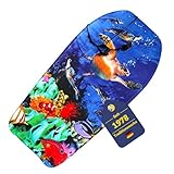 Best Sporting Bodyboard Kinder in tierischem Hai- oder Schildkröten-Design I Surfbrett 92 x 46 x 5 cm bis 75 kg I Surfboard I fürs Surfen