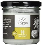 ÖLMÜHLE SOLLING - BIO Kokosöl | 100% natives Bio-Kokosnussöl | Ideal geeignet zum Braten, Backen und Frittieren, als Haut-& Haarpflege sowie für Hunde und Katzen | Inhalt: 100 ml