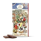 Heidel Weihnachtsschokolade 100g – Edle Vollmilchschokolade im 3D Weihnachtsnostalgie Design – Perfekte süße Kleinigkeit für Weihnachten – Ideal als Dankeschön oder Schokoladen-Mitbringsel