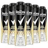 Rexona Men MotionSense Deo Spray Sport Defence Anti Transpirant mit 48 Stunden Schutz gegen Körpergeruch und Achselnässe 6x 150 ml