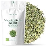 BIO Schachtelhalmtee 100g (50 Tassen) | Schachtelhalmkraut, Ackerschachtelhalm getrocknet und geschnitten REPLANTEA