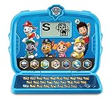 VTech PAW Patrol Lernlaptop – Lerncomputer mit den Originalstimmen der PAW Patrol und Spielen zum Lernen von Buchstaben, Zahlen, Logik u. v. m. - Für Kinder von 3-6 Jahren