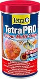 Tetra Pro Colour Multi-Crisps - Premium Fischfutter mit Farbkonzentrat für schöne, farbenprächtige Fische, 500 ml