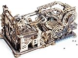 ROBOTIME 3D Puzzle Holz Murmelbahn Trackball Modell Bausatz für Erwachsene Mechanische Kugelbahn Holzpuzzle Mit Holzbausatz LGX02 (=LGC01+LGA01+LG01 3-in-1)