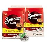 Senseo Pads Classic - Kaffee RA-zertifiziert - 5 Vorratspackungen x 32 Kaffeepads